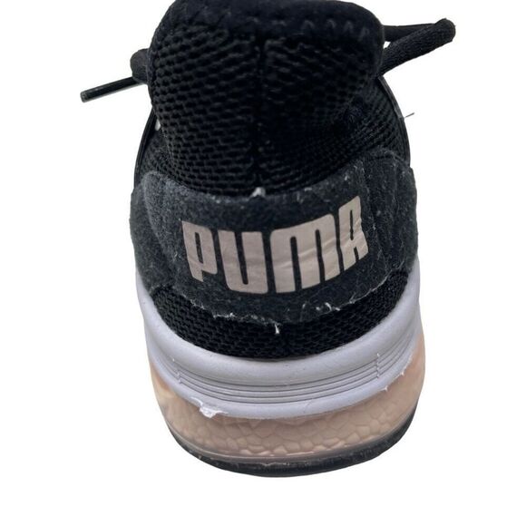 Puma Womens Electron Street C Trainers Lace-up Athletic Sneakers Black Size 8 - Picture 10 of 10